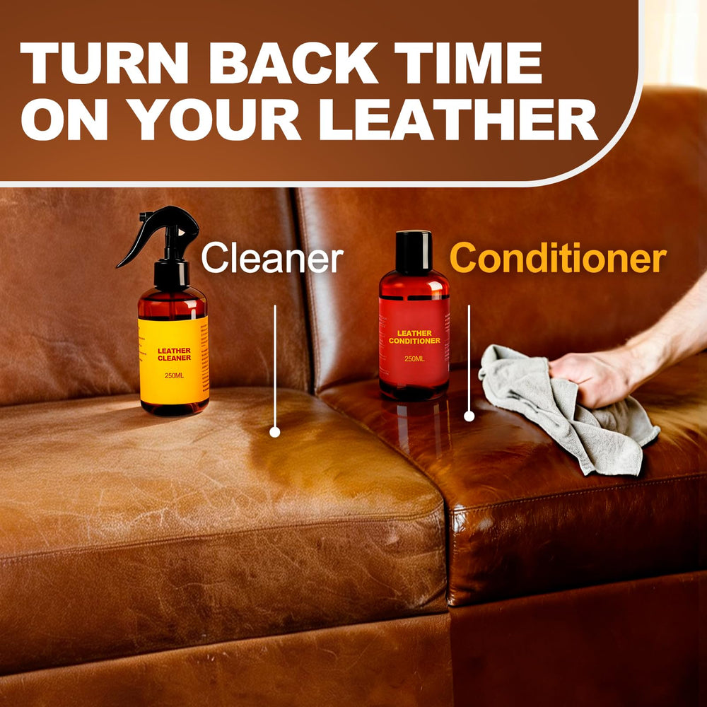 FAVIRZCE leather jacket detail after treatment for revived color and suppleness.