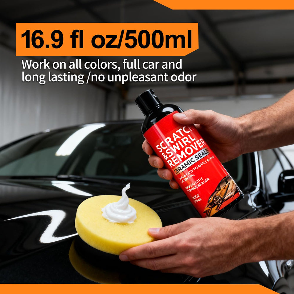 Safe for all paint types and colors across vehicle finishes.