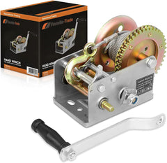 Favorite-Trade trailer winch showing solid construction for rugged use