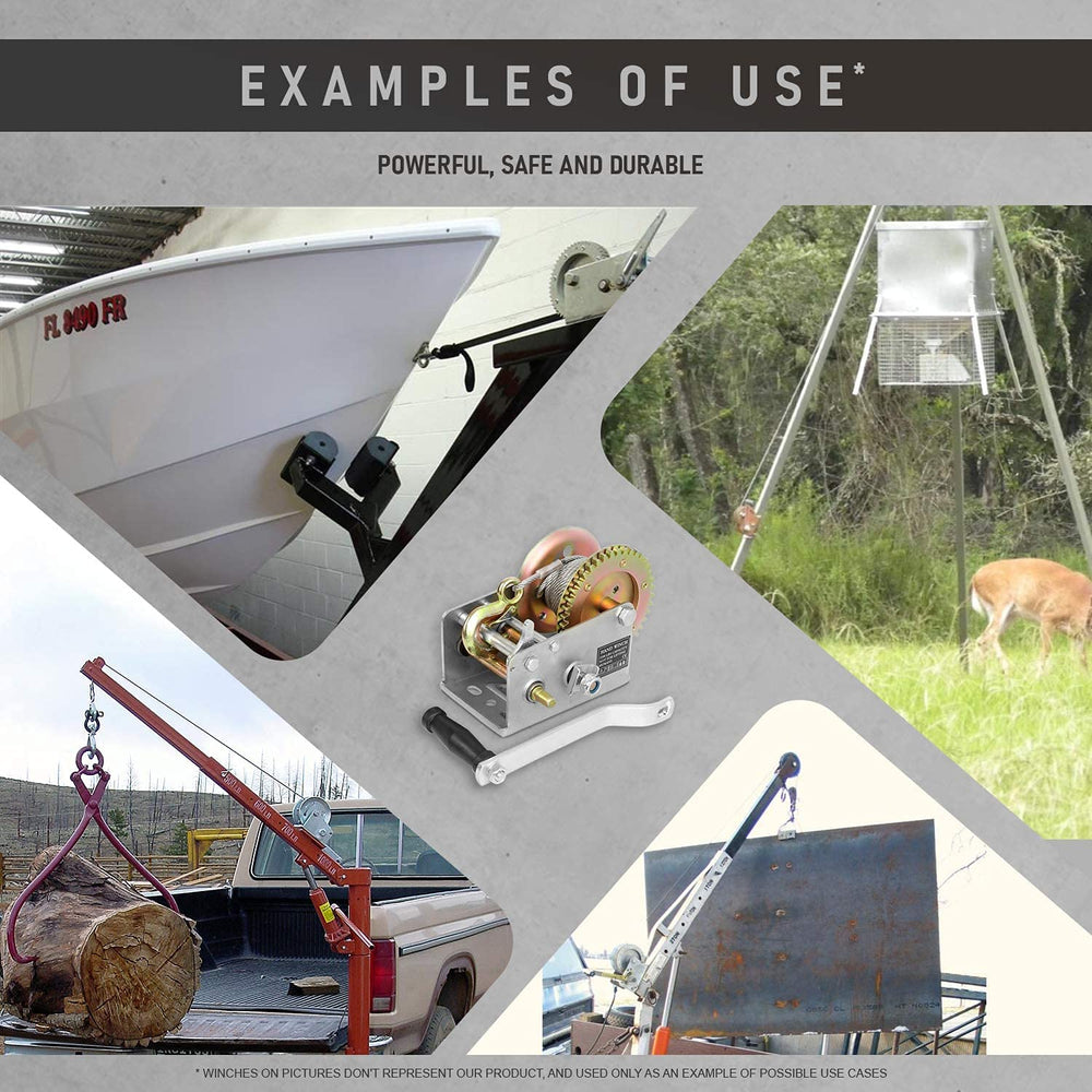 Favorite-Trade winch in boat trailer setup for loading and towing