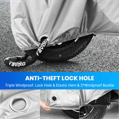 Favoto cover highlights waterproof seam for all-weather protection