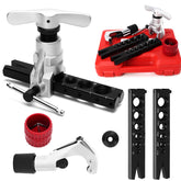 Faxhool flaring tool kit box showing portable storage for on site work