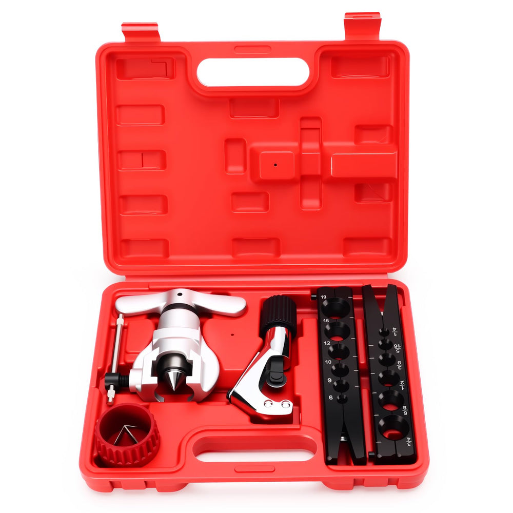 Faxhool HVAC flaring assembly depicted as a complete kit for repairs