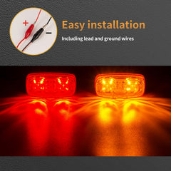 FBAAUKUS durable LED marker upgrade for heavy-duty vehicles.