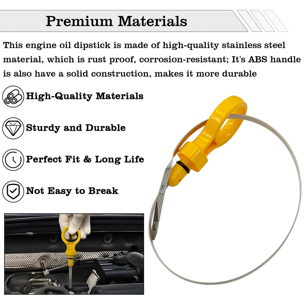 FBLOWMOD 2403810S dipstick reading area helps gauge oil level fast.