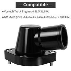 FBSCTMH swivel thermostat housing with stainless steel parts for durable performance.