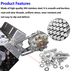 FBSCTMH Chevy engine bolt kit installation scene demonstrates practical compatibility.
