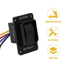 FBULWSEC 387874 surface labeling EXTEND RETRACT facilitates quick operation.