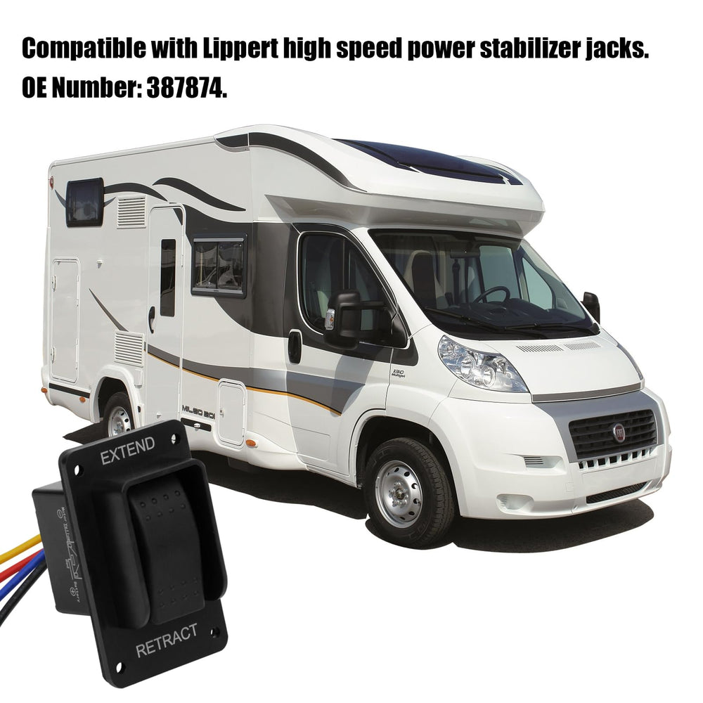 FBULWSEC 387874 installation on an RV stabilizer setup