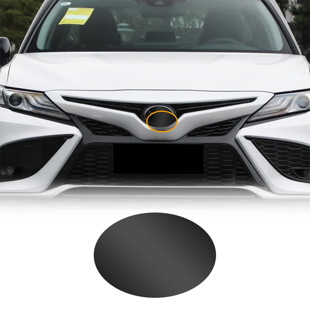 Close-up of FDAIUN matte black emblem overlay showing 8.5 Mil TPU