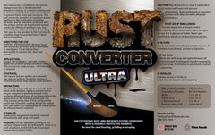 FDC Rust Converter Ultra brush application showing easy coverage on rusty metal