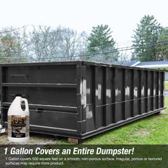 FDC Rust Converter Ultra covers up to 500 sq ft on smooth non-porous surfaces