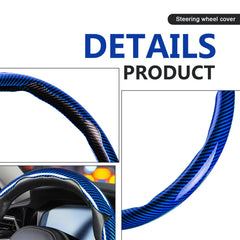 FDCTSD anti slip steering wheel cover provides sweat resistant comfort during long rides