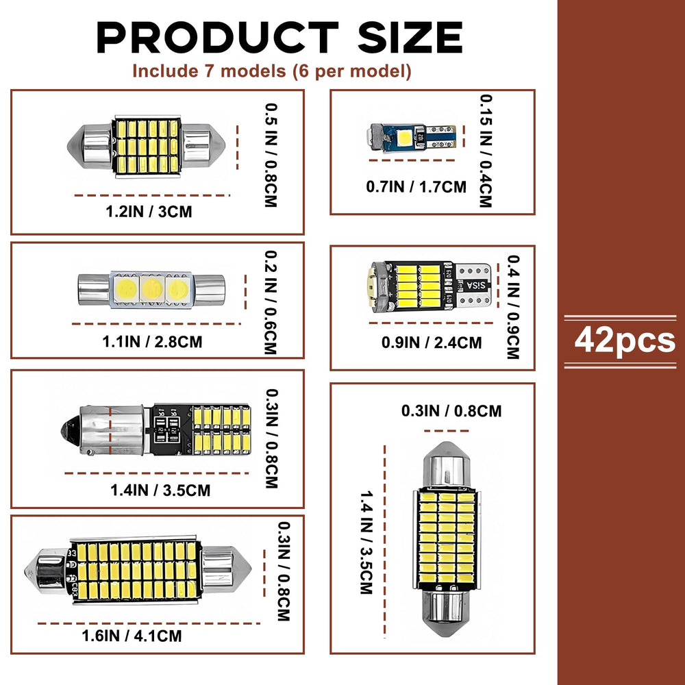 FDCTSD interior light kit 31mm festoon for improved map lighting