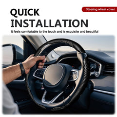 FDCTSD anti-slip steering wheel cover improves driving control during turns