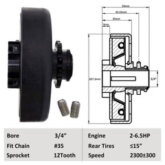 FDJ heat-resistant clutch delivers reliable performance under high-load use.