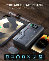 Featou 350 lumen LED flashlight illuminates roadside scenes