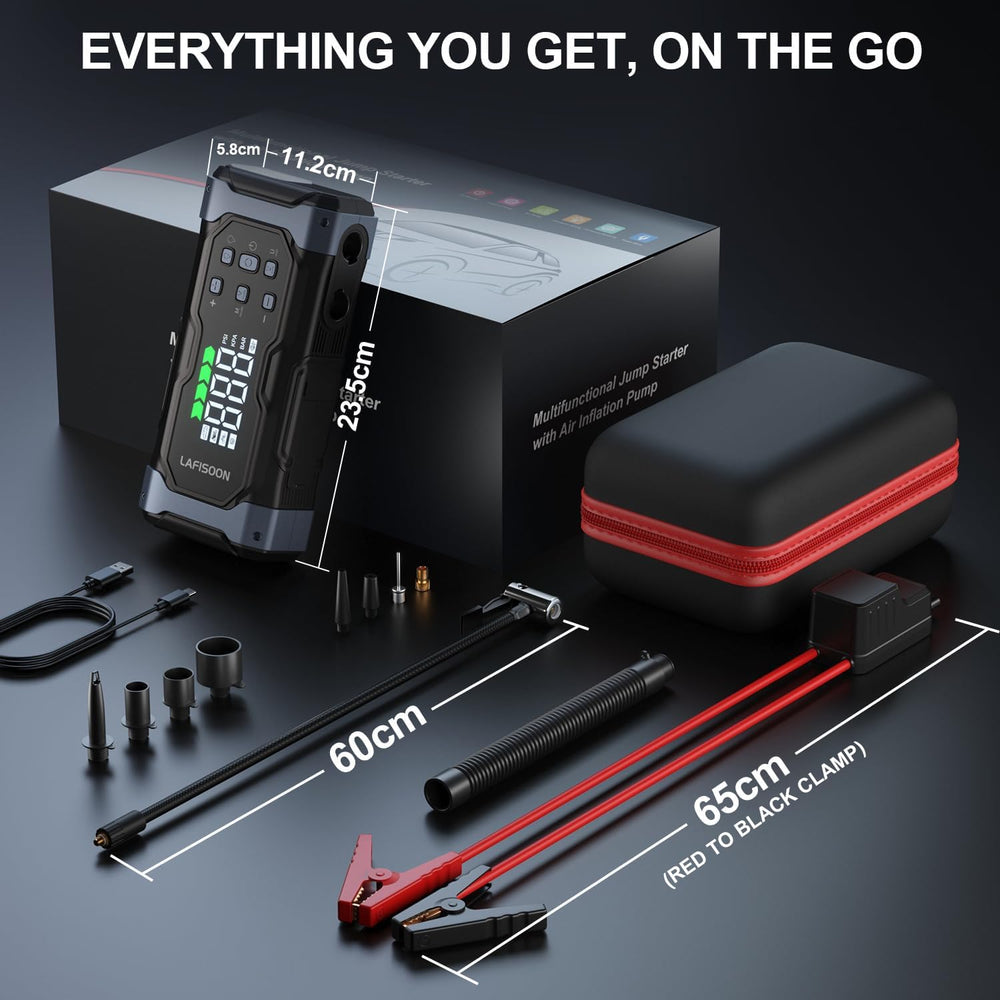 Featou all-in-one emergency kit compact storage in glove box