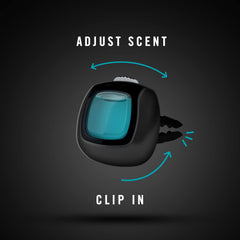 Febreze 40-day scent duration promises long-lasting freshness between drives.