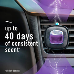 Scent level control lets you adjust intensity from subtle to bold.