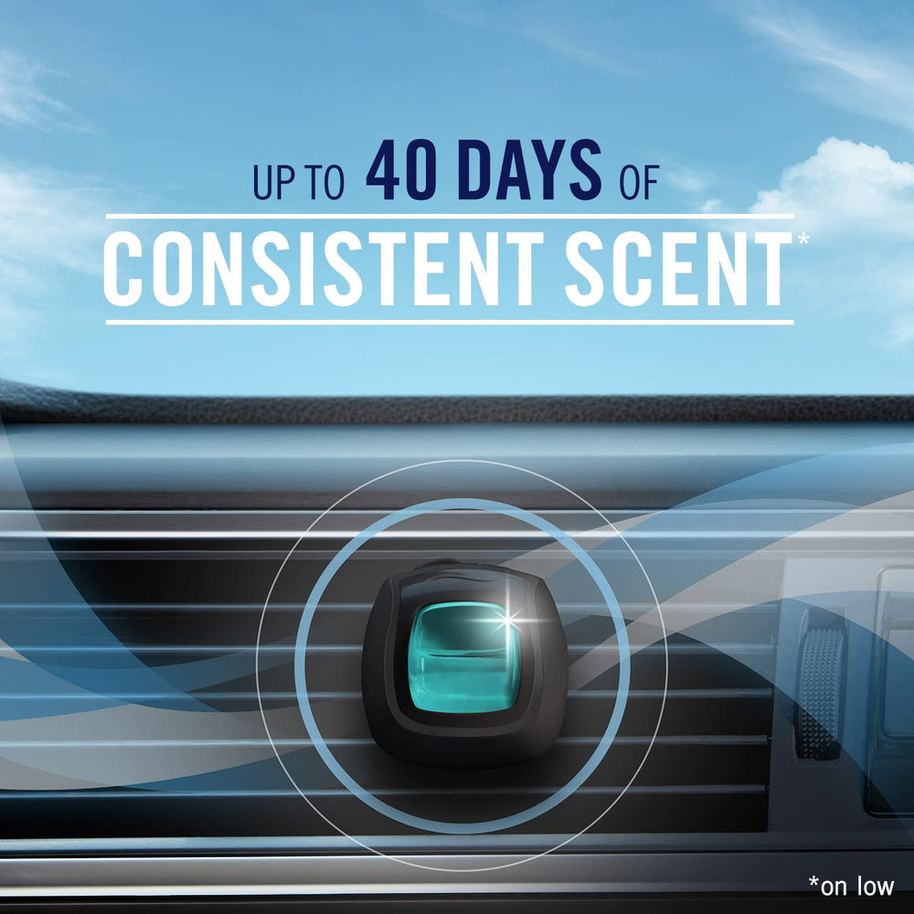Febreze Odor-Fighters technology targets stubborn smells for a cleaner ride.