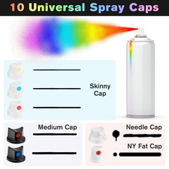 Feekoon packaged spray paint kit ready for immediate projects