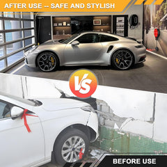 Feekoon stop-distance 6in-6ft visual helps consistent parking in tight spaces.