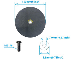 Feenynic buffer pads included for even pressure during polishing