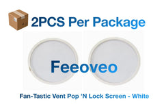 Feeoveo 2-pack provides ready-to-install replacement screens.