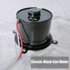 Feeoveo complete assembly offers a quick motor and blade swap.