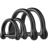 FEGVE D-Ring Keychain stainless steel close-up demonstrates durable construction.
