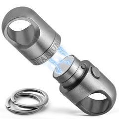 FEGVE Magnetic Quick Release Keychain with titanium construction for light daily carry.