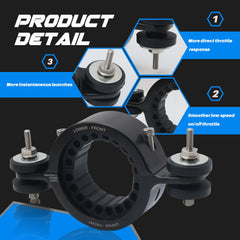 FEIMAOTUI CHR03A0 bearing housing construction shows sturdy mounting interface