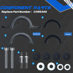 FEIMAOTUI CHR03A0 bearing closeup highlights durable construction for longer life