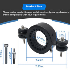 FEIMAOTUI CHR03A0 rubber-damping removal closeup suggests reduced wear