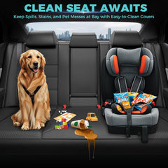 FEINEPRO Camry seat cover with LATCH access supports child seats safely.