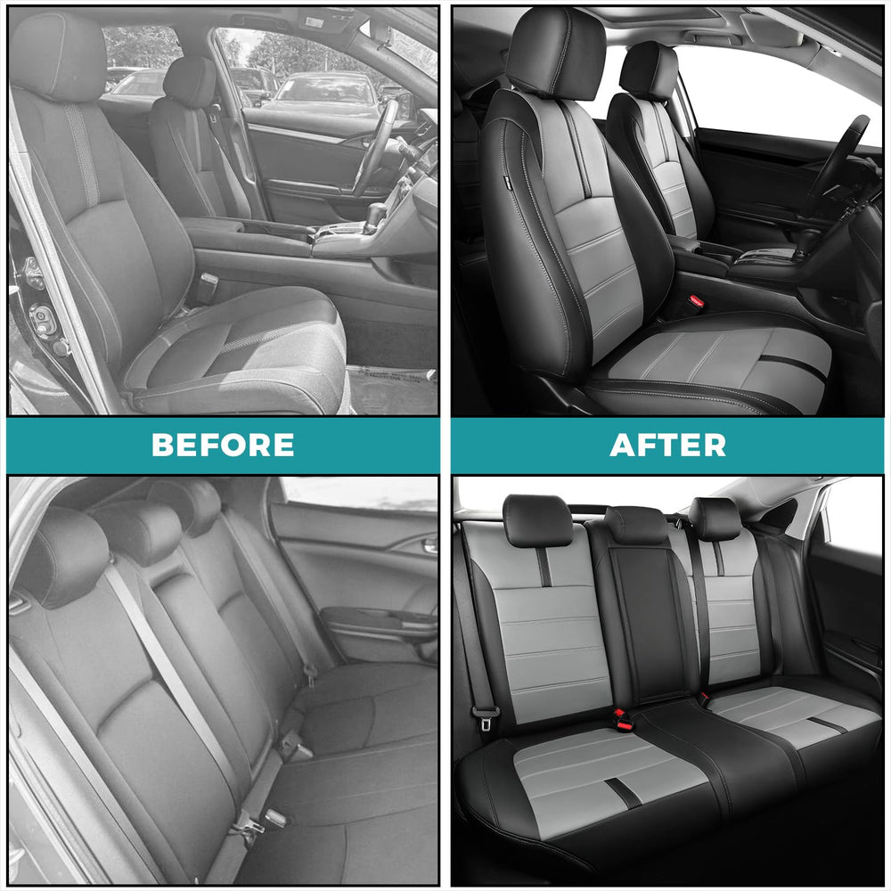 FEINEPRO seat covers stitch detail adds a premium, durable finish.
