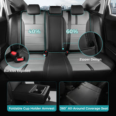 FEINEPRO waterproof material helps prevent spills from staining seats.