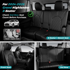 FEINEPRO Grand Highlander seat covers full-set display: complete protection from front to back