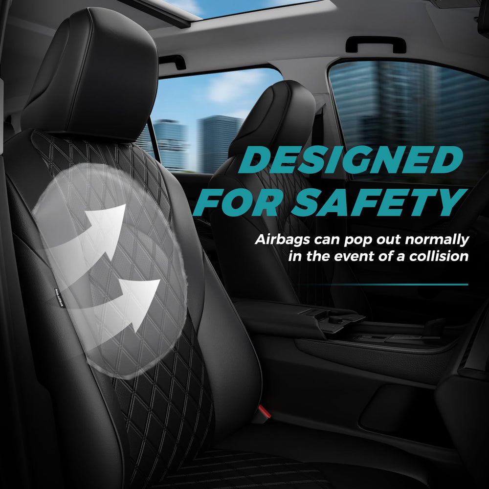 FEINEPRO Grand Highlander seat covers PU leather texture: waterproof and wear-resistant