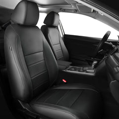 FEINEPRO Honda Civic Sport seat cover close-up of soft Nappa leather texture for premium protection