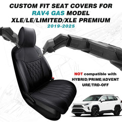 FEINEPRO RAV4 seat cover with 1-1 fit ensures a precise glove-like installation.
