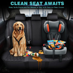 FEINEPRO RAV4 seat cover airbags-compatible design preserves safety features.
