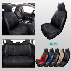 FEINEPRO RAV4 seat cover black finish enhances interior aesthetics.