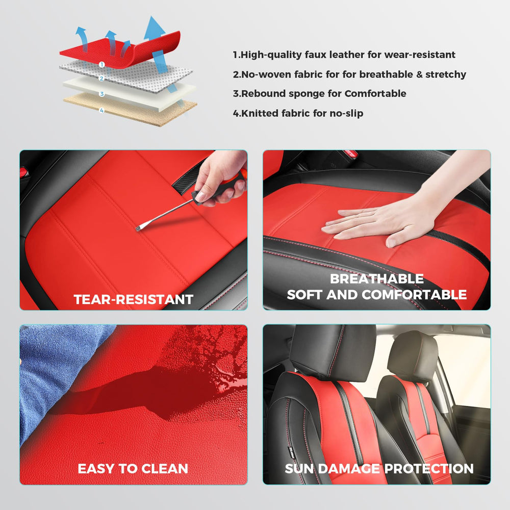 FEINEPRO waterproof finish for Civic seats keeps spills at bay