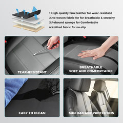 FEINEPRO heated/cooled seat-safe covers support climate comfort.