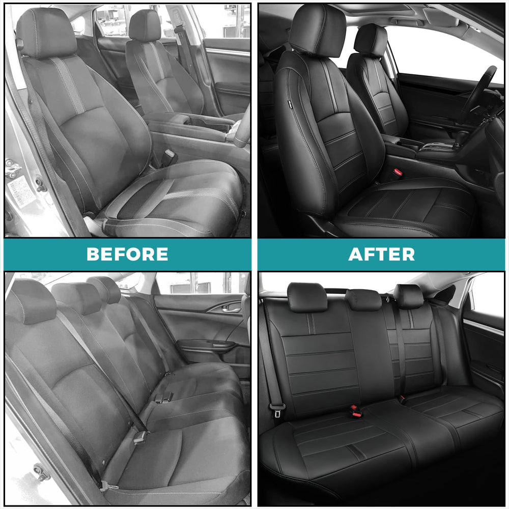 FEINEPRO airbag-safe design maintains safety while covering seats.