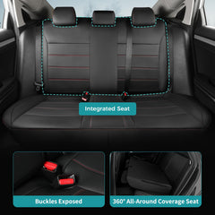 FEINEPRO waterproof seat covers protect upholstery against spills and stains.