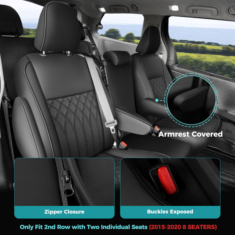 FEINEPRO airbag-compatible seat cover preserves safety features as intended.