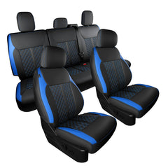 FEINEPRO waterproof faux leather seat cover protects against spills